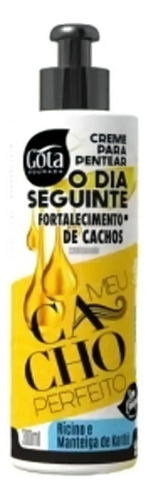 Gota Dourada Dia Seguinte Rícino Creme P/ Pentear 300ml