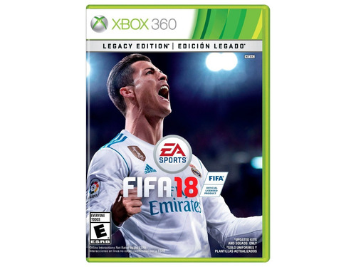 Fifa 18 Legacy Edition Xbox 360 Nuevo Original Sellado Full