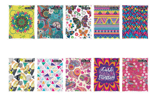 Cuaderno Universitario Colón Femenino 10 Unidades