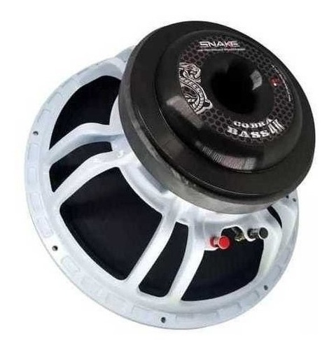 Alto Falante Snake 4k 2000w Rms 15 Pol + Mòdulo Taramps 3000