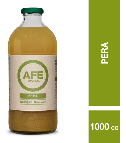 Jugo Afe Sabor A Pera 1000cc