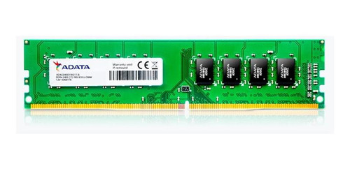 Imagem 1 de 1 de Memória 4gb Ddr4 2400mhz Adata - 1.2v - Ad4u2400j4g17-b
