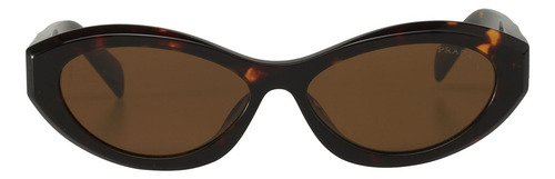 Prada Spr 26z 14l-09z Symbole Square Shape Tortoise (Usado)