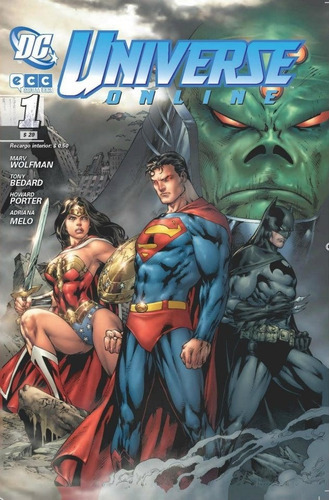 Dc Universe Online. Vol 1, De Wolfman, Marv. Editorial Matias Martino Editor, Tapa Tapa Blanda En Español