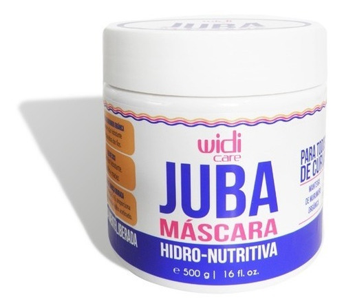 Máscara Hidro-nutritiva - Juba Widi Care - 500g