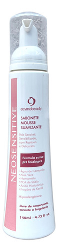 Neosensitive Sabonete Mousse Pele Sensível Cosmobeauty 140ml