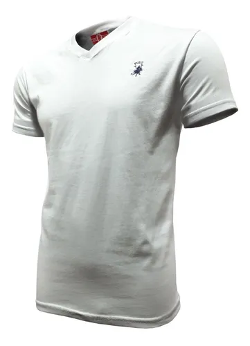 Remeras hombre cuello grande outlet