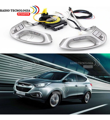 Kit Completo Mandos Al Volante Hyundai Tucson Ix+clock