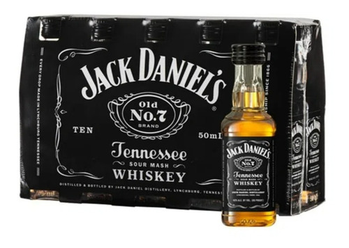 Pack Jack Daniels Miniatura N7  Y Pack Surtido 50 Ml