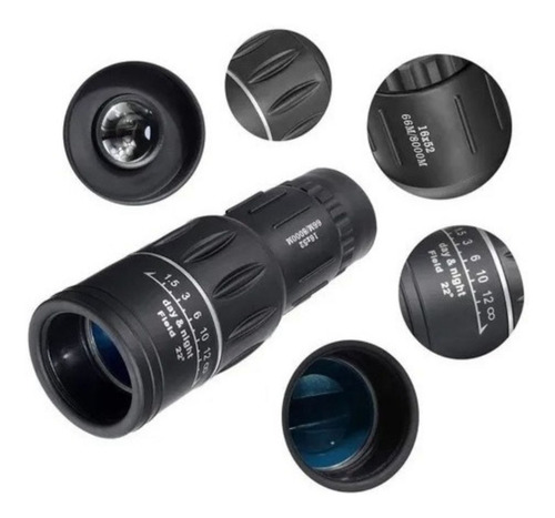 Monocular Potente Comet 16x52 8000m Exteriores