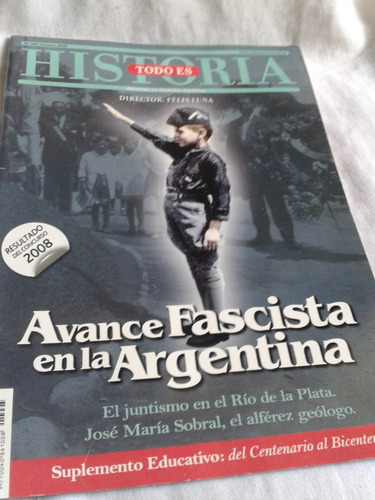 Todo Es Historia Avance Fascista N 425 Argentina Envios Mdq