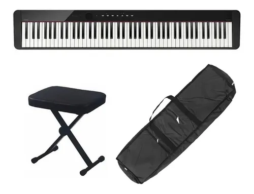 Piano Digital Casio Privia Pxs 1000 Bk Funda Banqueta MercadoLibre