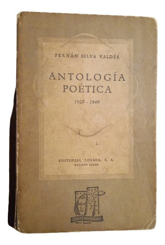 Fernández Silva Vales.  Antología Poética 1920- 1940