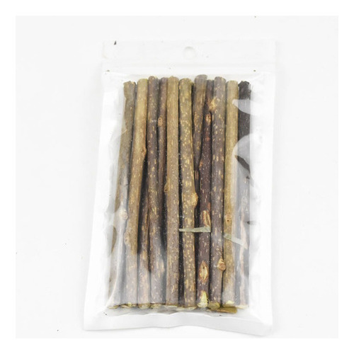 Brinquedo Gato Matatabi Varas De Catnip Limpa Dentes 10 Uni