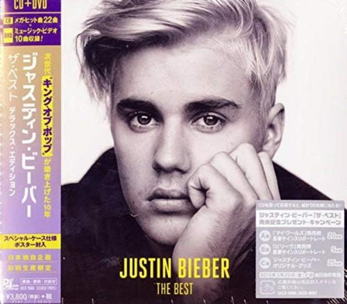Bieber Justin Best Limited Edition Japan Import Nts Cd + Dvd