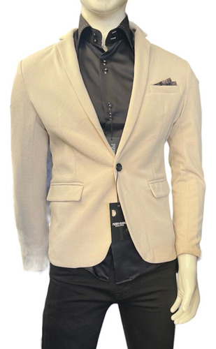 Blazer Chaqueta De Traje  De Un Solo Boton