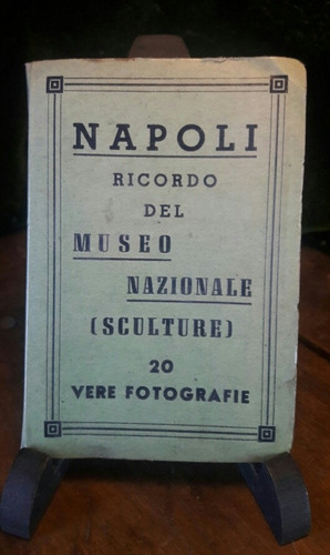 Antiguo Album Fotos Museo Nazionale Napoli, Impecable Sano.