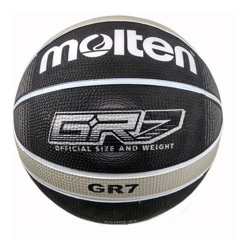 Pelota De Basquet Molten N 7 Gr7 Negra Nuevo Modelo