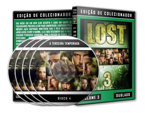 Lost - Serie Completa Em Dvd (dublado)