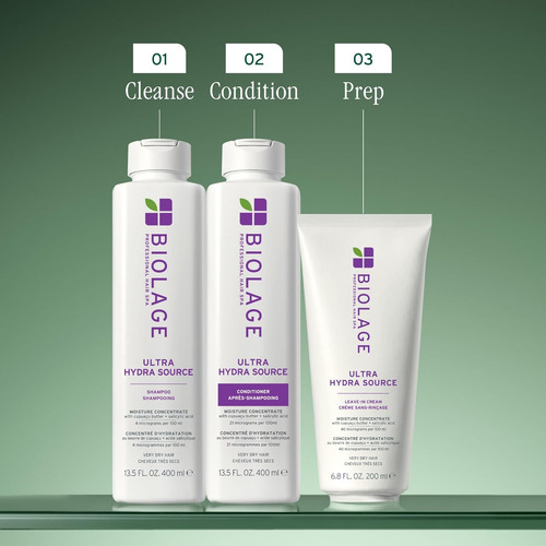 Biolage Ultra Hydra Source Shampoo - Deeply Moisturizes V...