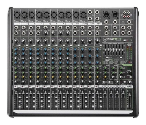 Consola Mackie Pro Fx16 V2 Mixer 16 Canales Usb Efectos