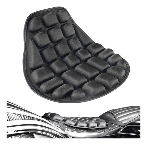 Cojín De Asiento Eva Con Absorción De Impactos For Moto