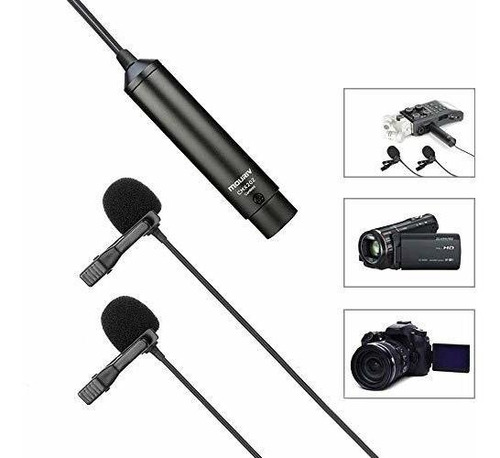 Mouriv Cmx202 Xlr Microfono De Lavanderia Con Clip Omnidirec