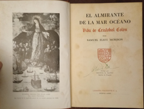 El Almirante En El Mar Oceano Samuel Eliot Morison 1945