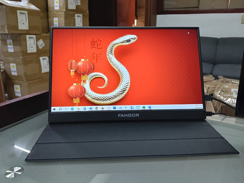 Monitor Portátil De Viaje Fhd 1080p De 15.6 Pulgadas L173 Negro