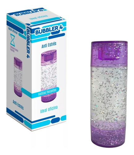 Reloj Lava Glitter Motion Bubbles Sensorial Anti Estres 2451