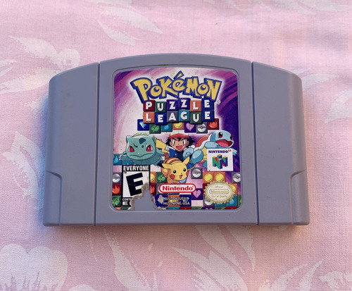 Pokemon Puzzle League Juego Original Para Nintendo 64 