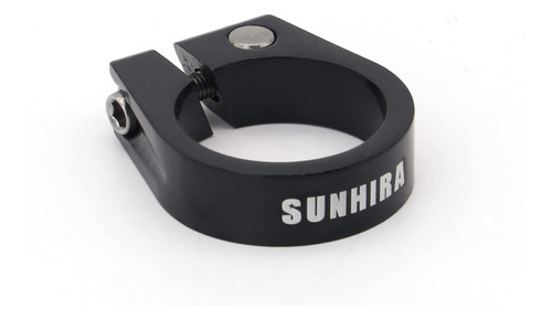 Sunhira Black Bike Seat Post Clamps Tube Clip Quick Release