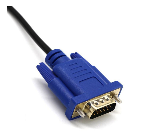5m Hdmi Macho Para Vga Feminino 1080 P Cabo De Vídeo Hdtv Ca