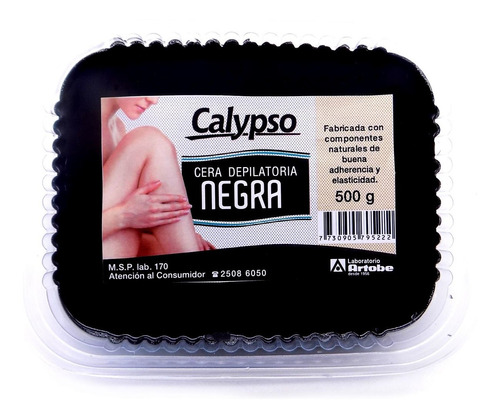 Calypso Cera Depilatoria Negra De 500 Gr