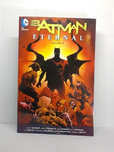 Dc Comics Batman Eternal Tpb Tomo 3 En Inglés