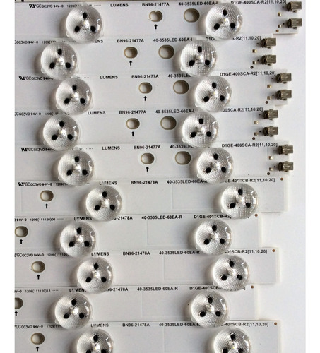 Led S Samsung Bn96-21477a Bn96-21478a Un40eh5050fxza Hs03 (Usado)