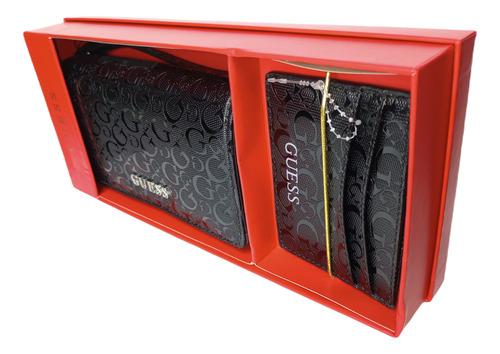 Set X 2 Guess: Cartera De Mano Wristlet Y Tarjetero