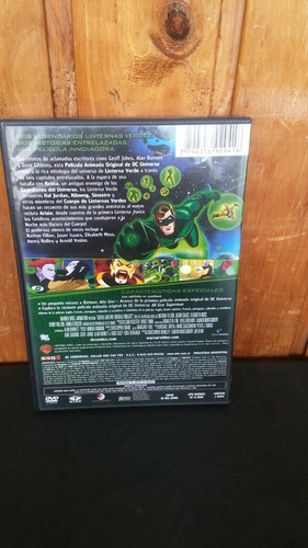 Dvd Original Green Lantern Los Caballeros Esmeralda Germanes