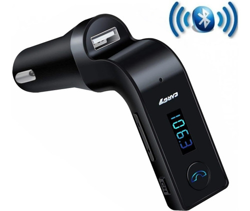 Transmisor Fm Mp3 Bluetooth Con Cargador Usb 2.1a