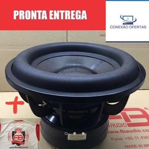 Subwoofer Fb Audio Black 3000w 15pol 1ohms Bobina Simples