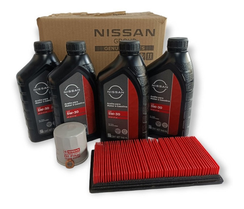 Cambio Aceite Sintetico 5w30 Y Filtros Nissan Sentra 12-19