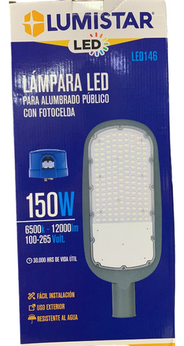 Lampara Led Alumbrado Publico 150w Lumistar