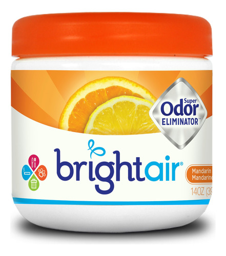 Bright Air - Ambientador Y Eliminador De Olores, Anaranjado,