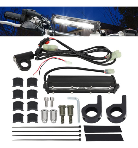 Kit De Barra De Luz Led Para Faros Delanteros De Motocross K