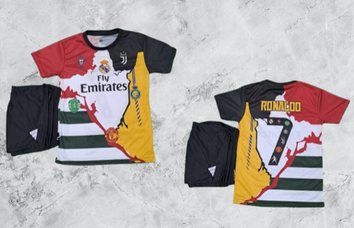 Uniformes De Fútbol P/niños, Real Madrid, Barcelona, City... (Usado)