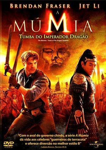 A Múmia - Tumba Do Imperador Dragão - Dvd - Brendan Fraser