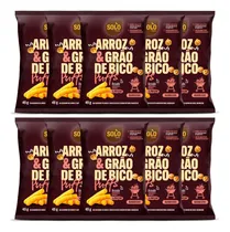 Comprar Kit 10 Unid Snack Puffs Arroz Grão Bico Barbecue Solo Snacks