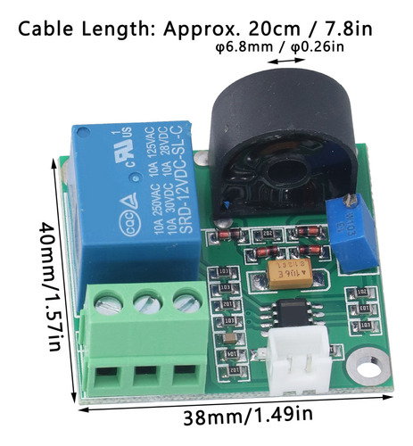 Resistor Do Módulo De Sensor De Detecção De Corrente Alterna