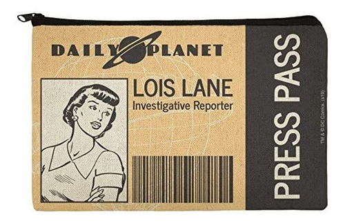 Bolsa De La Caja De La Cremallera Superman Lois Lane Press P