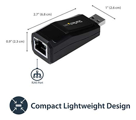 Startech.com Adaptador De Red Usb 3.0 A Gigabit Ethernet Nic